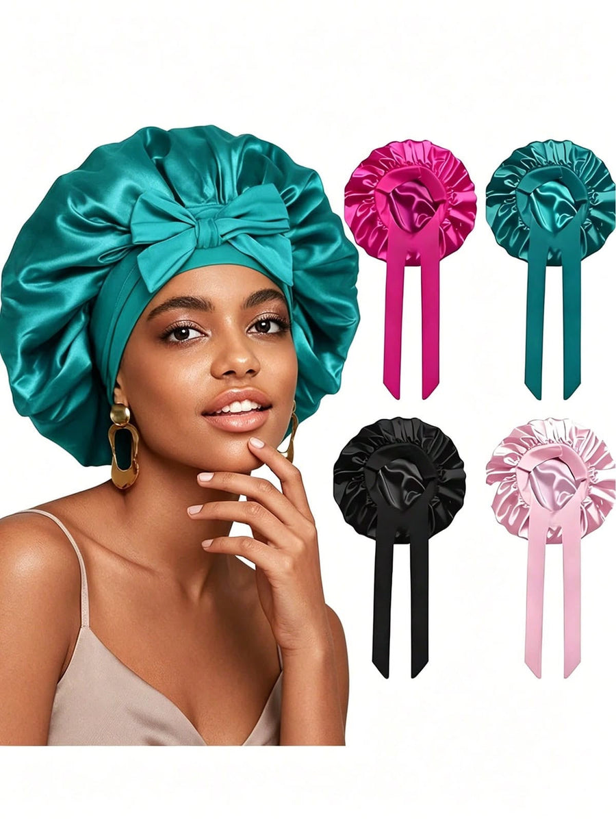 Bonnet Satin Long Bands
